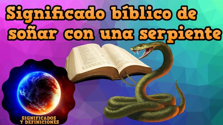 Interpretación bíblica de los sueños con serpientes y víboras