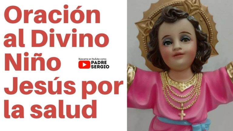 Oración al Divino Niño Jesús para pedir por la salud - Evangélico